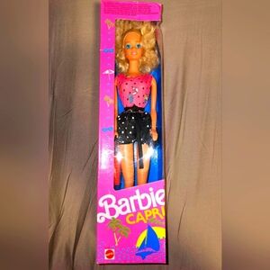 Vintage Barbie Capri Doll 1990 Mattel Sealed In Box